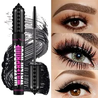 Black waterproof Mascara for all Lengthening make up products Eyelash Extension Eye Lashes mascara 4d effect  Korean cosmetics 1