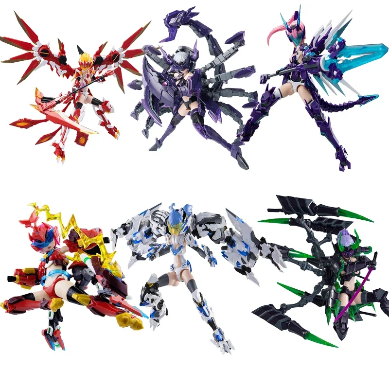 

Anime E-Model Four Holy Beasts Assembly Toys ATKGIRL Frame Arms Girl Green Dragon Suzaku White Tiger Scorpion Anime Action Toys