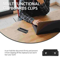 15 Pcs Stationery Board Clips A4 File Holders Notice Binders Iron Paper Office Supplies Metal Craft Project Clipboard Filing 2