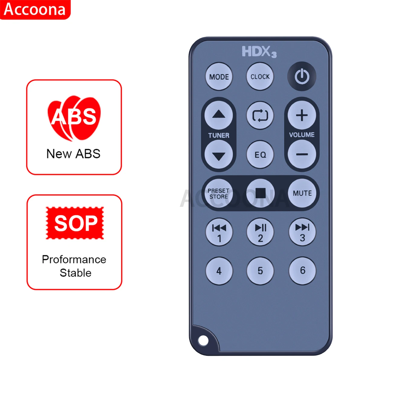 Telecomando Originale Per Polk Audio Mini Cd Am/Fm Hd Radio System Sound Bar