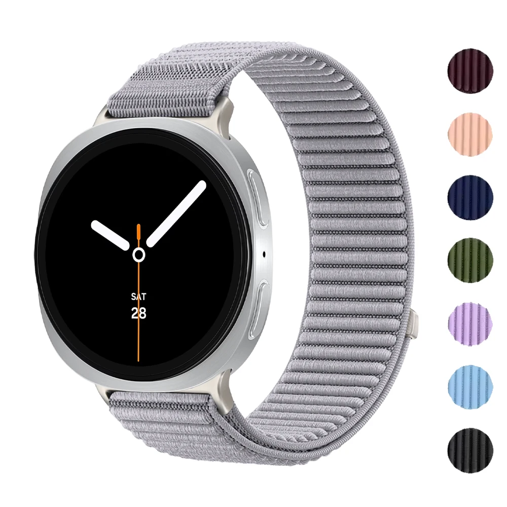 Enhanced Nylon Sport Strap for Smartwatches - Durable Watchband Bracelet Accessory