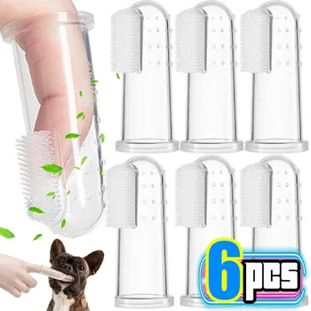 Silicone Pet Finger Toothbrush 1