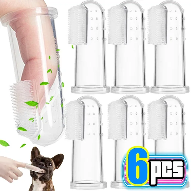 Silicone Pet Finger Toothbrush 1