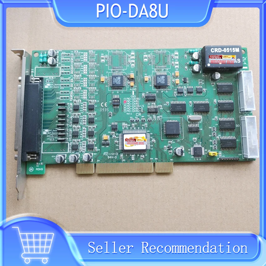 

PIO-DA8U For Icp Das 8-channel 14-bit Channel Isolated Analog Output Card