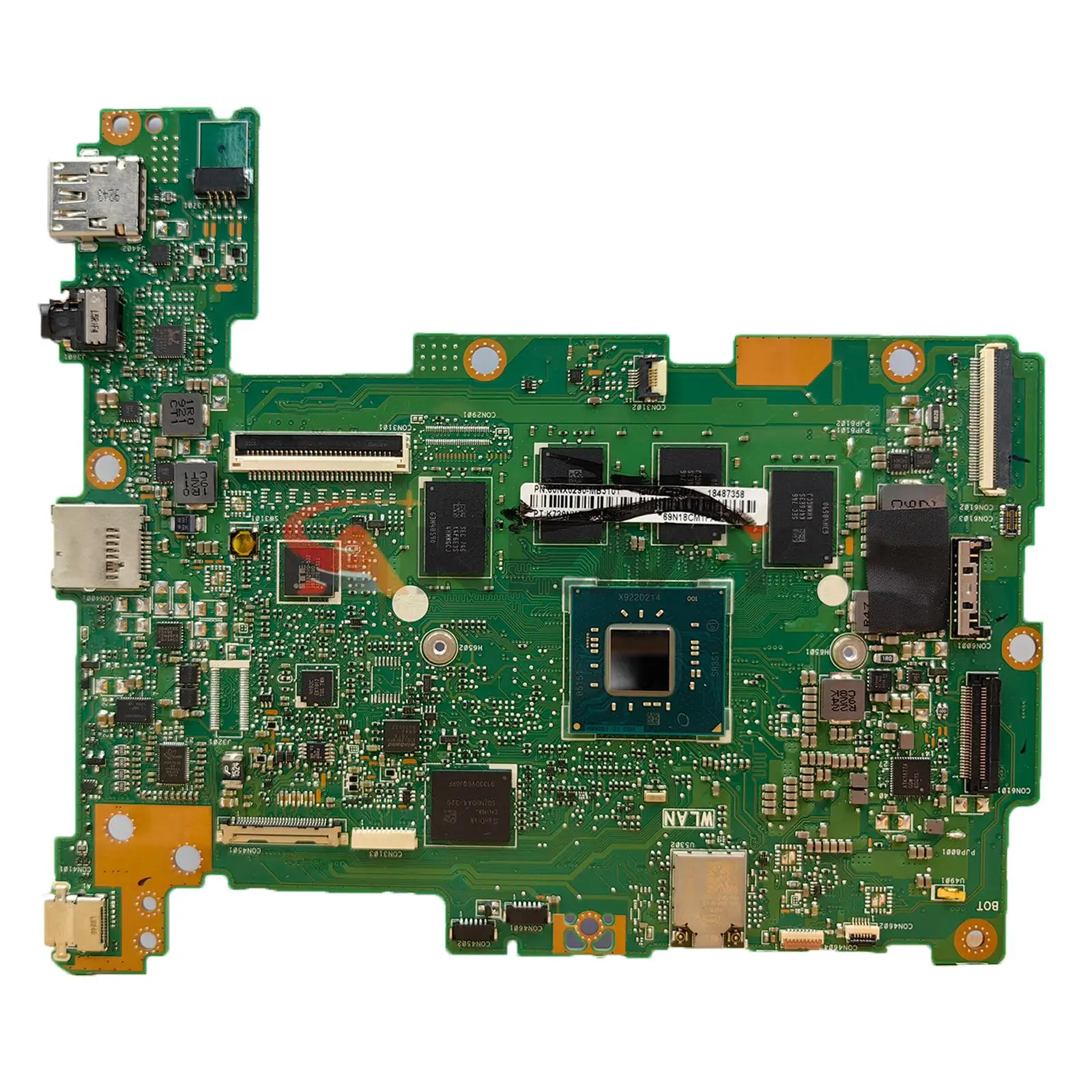 Chromebook Flip Motherboard para Asus C214ma Mainboard Cpu N4000 4gb de Ram Ssd 32g N4000 - Imagem 2