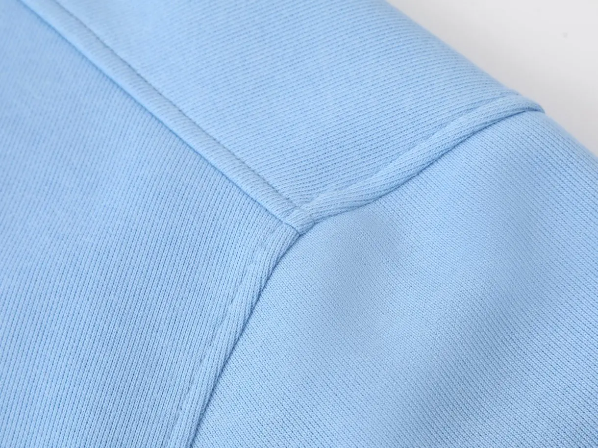 350 g/m2 Herren-Poloshirt aus schwerer Baumwolle, europäisches, lässiges Pendel-T-Shirt mit lockerer Passform, Herbst-Umlegekragen, lange Ärmel, Büro-Top, Unisex – Detail 9