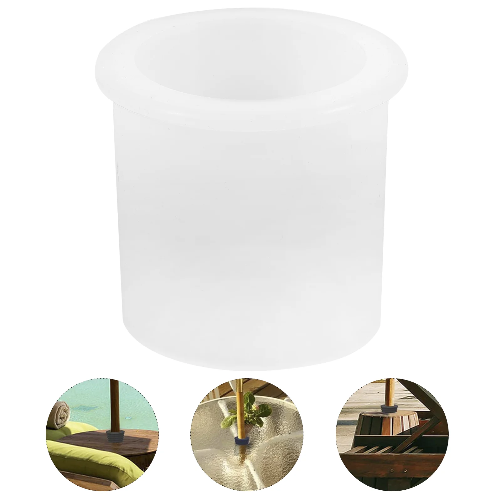 Silicone Patio Table Umbrella Hole Plug Hole Ring Table Umbrella