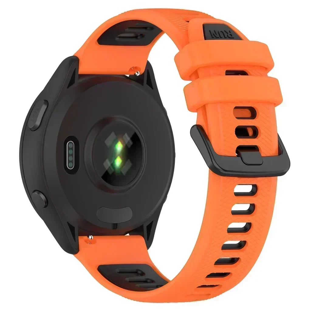 Enhanced Sports Silicone Strap - Quick Release 22mm Breathable Wristband Accessory