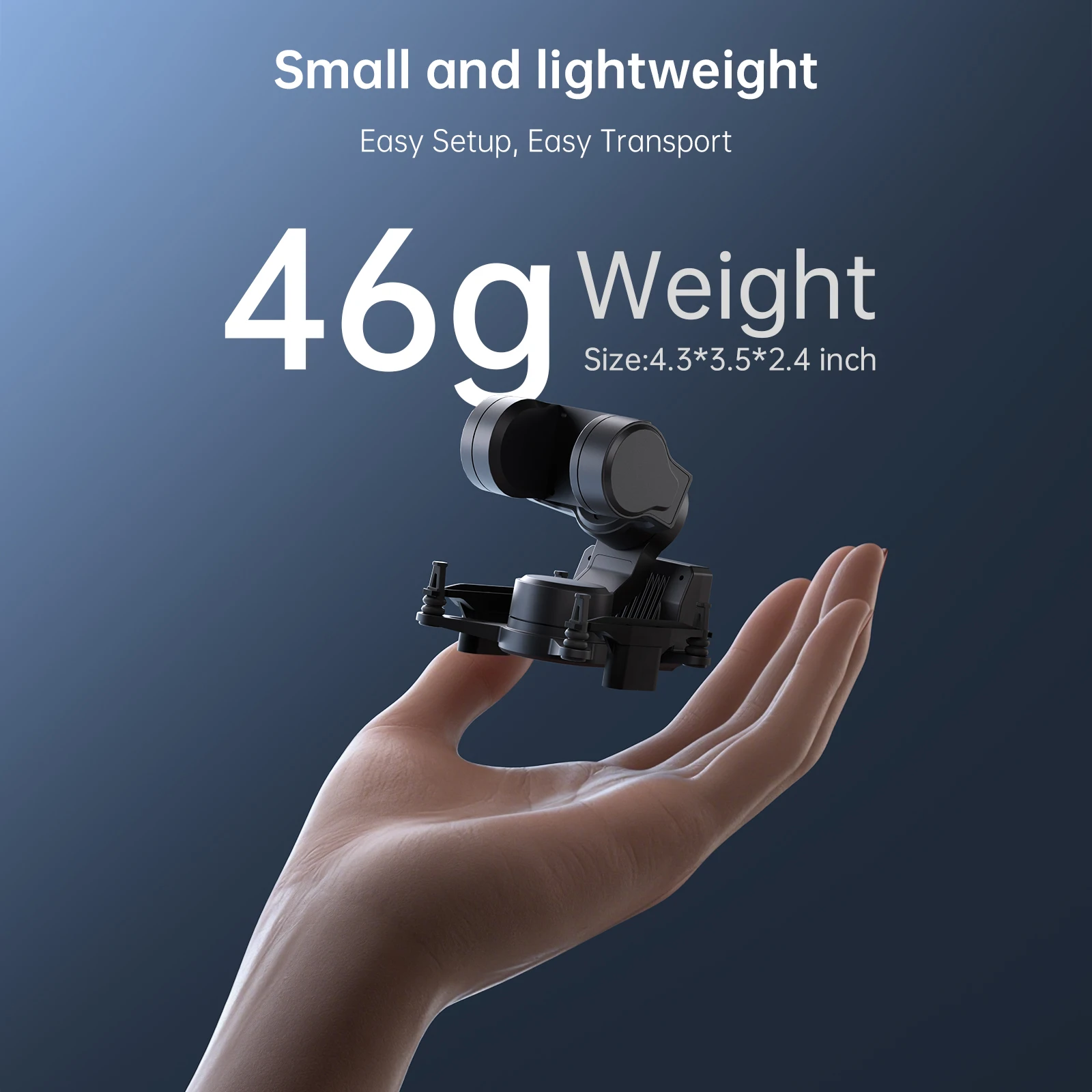 Caddx Gimbal for Camera GM1 GM2 GM3 FPV Gimbal Head Tracking Walksnail  Avatar HD Pro Kit Gyroflow For RC FPV Drone Car Parts thumbnail 4
