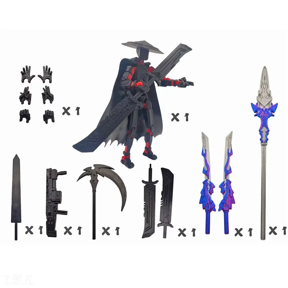 Titan 13 Multi-Jointed Movable Action Figure Collection