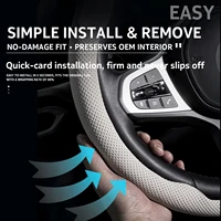 2026 New Ultra ThinNappa Leather perfect fit Car Steering Cover For Alfa Romeo Tonale Stelvio Giulia Car Accessories 5