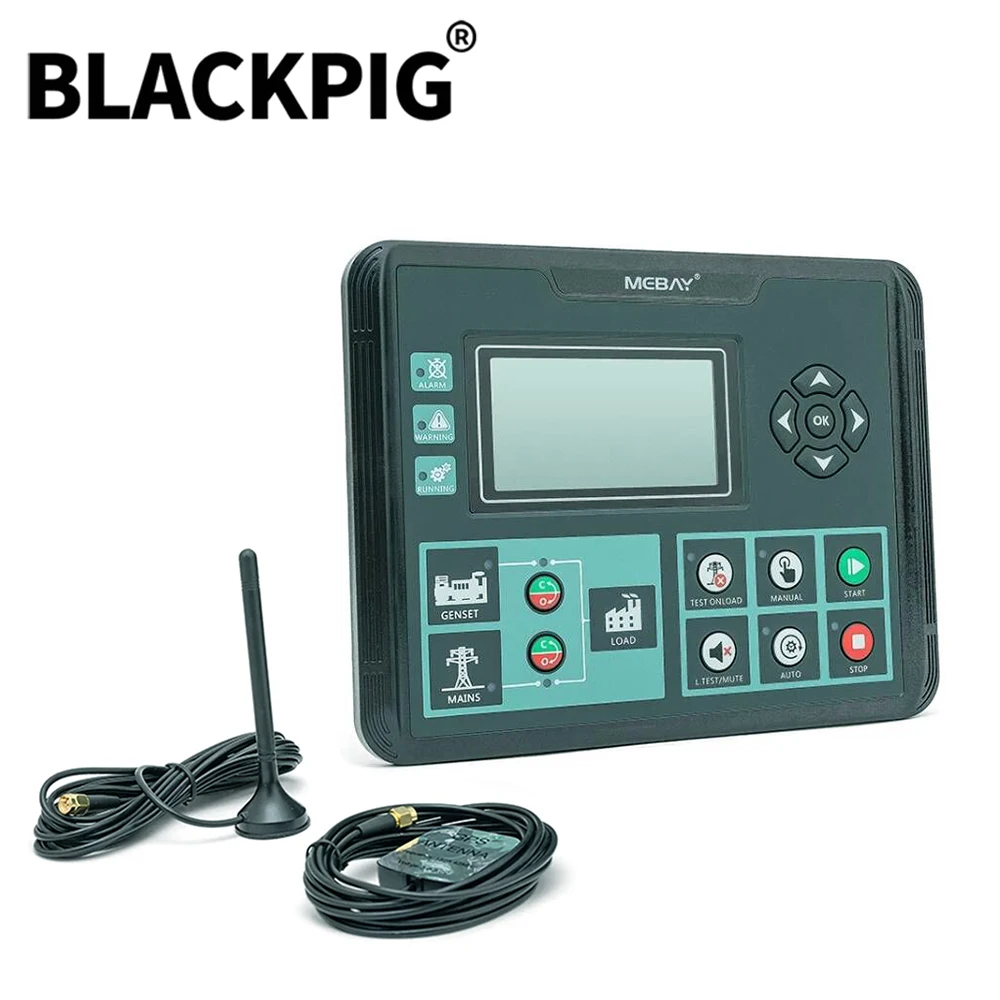 

Mebay Controller DC50CR-G4G DC52CR-G4G GPS Positioning 4G Cloud Generator Control Module With CAN RS485 USB Communication Ports