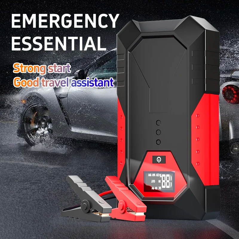18000mAh Car Jump Starter Portable Power Bank Car Battery Booster 12V Car Starting Device for Petrol Diesel 6.0L/4.0L 3