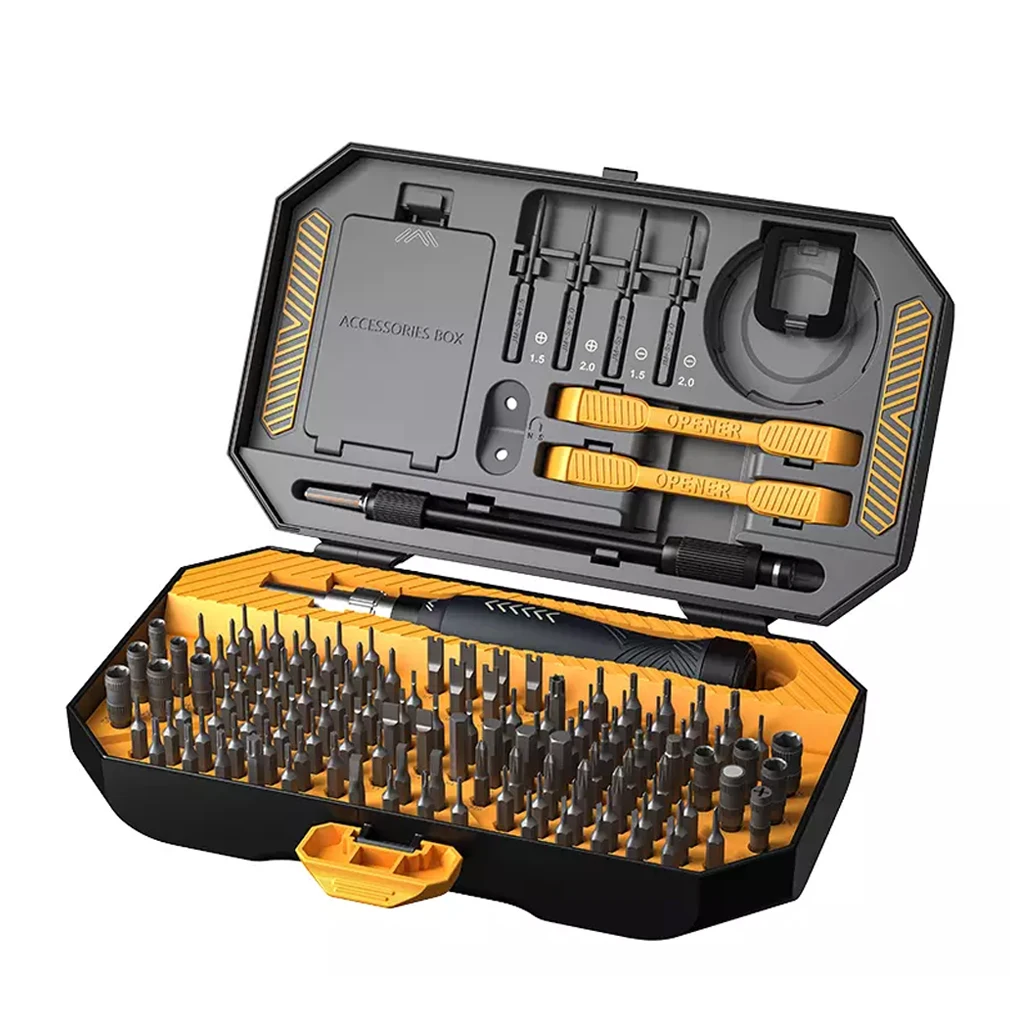 

145-in-1 Precision Screwdriver Set with Box Phillips Torx Hex Magnetic Screwdriver Bits Multifunctional Phone PC Repair Tool Set