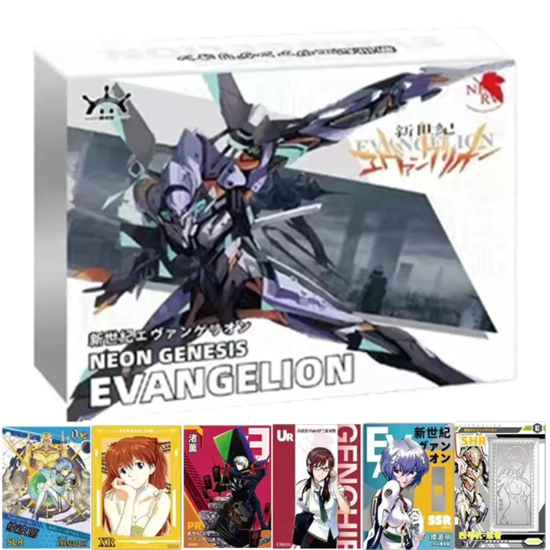 

Neon Genesis Evangelion Cards EVA Collection Card Anime Figure Ikari Shinji Ayanami Rei Rare Trading Card Tcg Table Board Toys