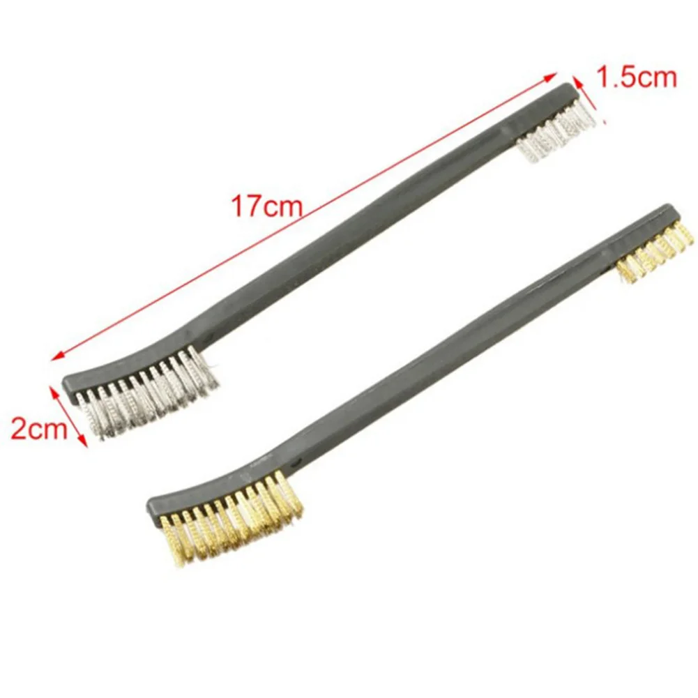 Tactical Cleaning Kit 3pcs Universal Weapon Cleaning Tools with Wire Brush & Derusting Wire Brush for Rifle Gun Accessories gun cleaning kit,rifle cleaning kit