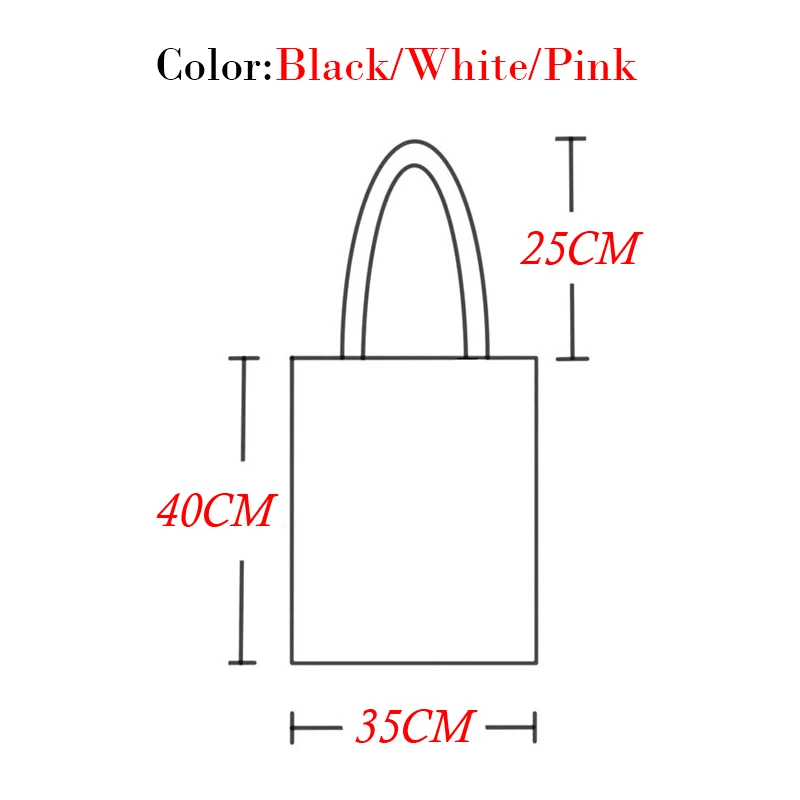 Cartoon face canvas bag casual women bag hip hop Y2K shoulder bag Harajuku Vintage Gothic shopper bags large capacity women bag