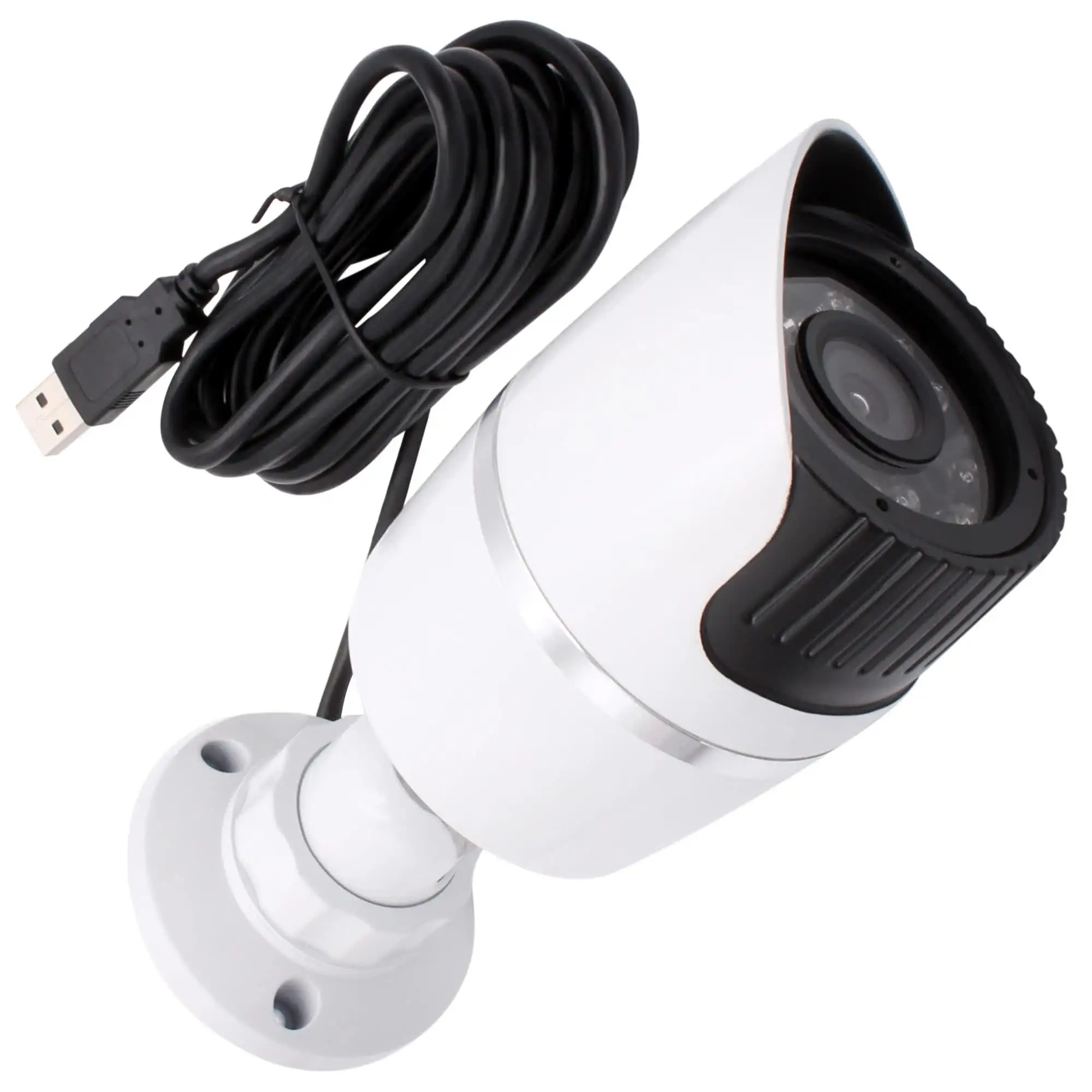 SVPRO 2MP USB 비디오 카메라 CMOS AR0330 IR 컷 IR LED 주야간 투시경, 파손 방지 방수 야외 USB 카메라, H.264