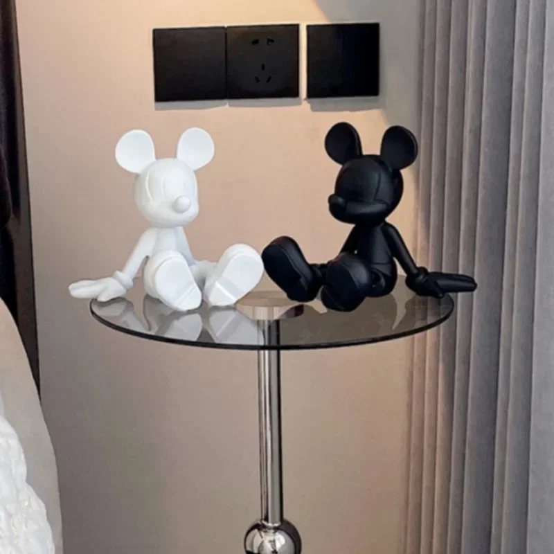 

Роскошный вход из студии Disney с Микки-Маусом для дома, гостиной, настольного шкафа для телевизора, креативное украшение, популярное в Интернете мягкое украшение