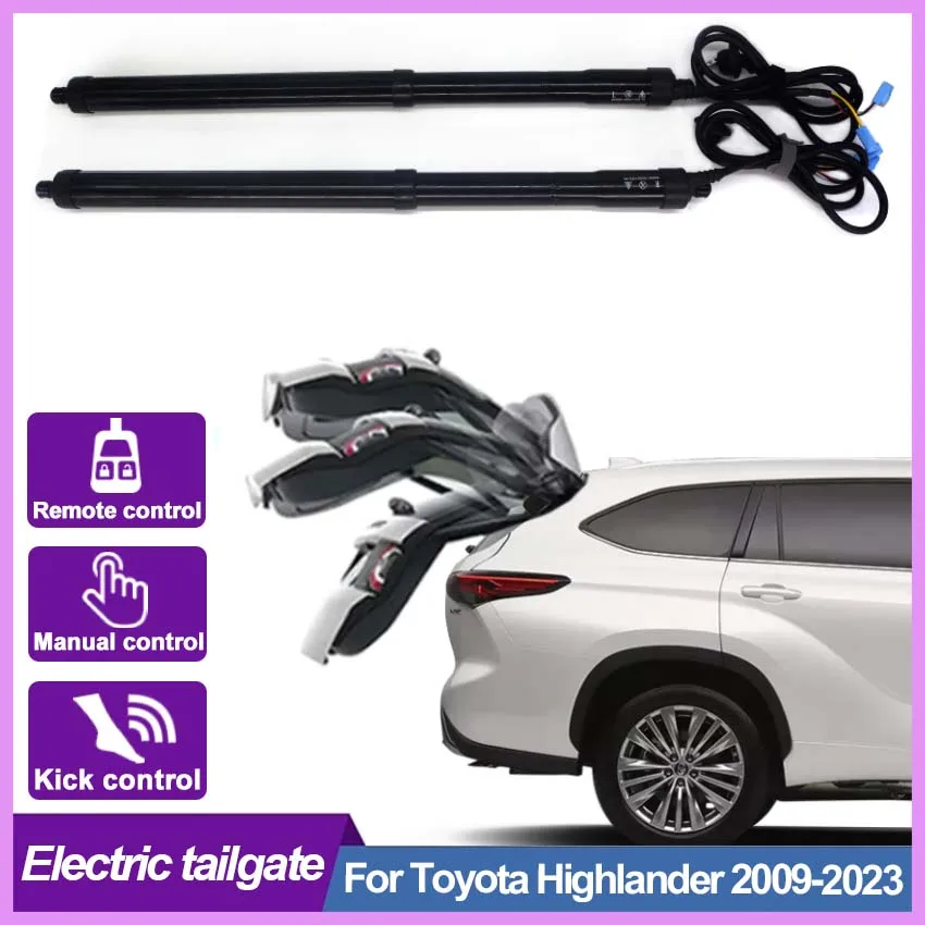 

Car Electric Tailgate For Toyota Highlander 2009-2023 Intelligent Tail Box Door Power Operated Trunk Decoration Refitted Upgrade