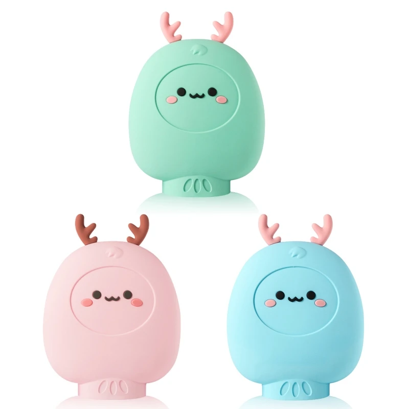 

2023 New Cartoon Deer Warm Handwarmer Portable Fawn Power Double Sided Warmth Winter Mini Hand Warmer Pocket Heating Small