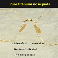 Бренд New York TBX914, модная воздушная титановая оправа для очков, квадратная круглая оправа для очков, женская и мужская оправа для очков с большим лицом, ретро — изображение 5