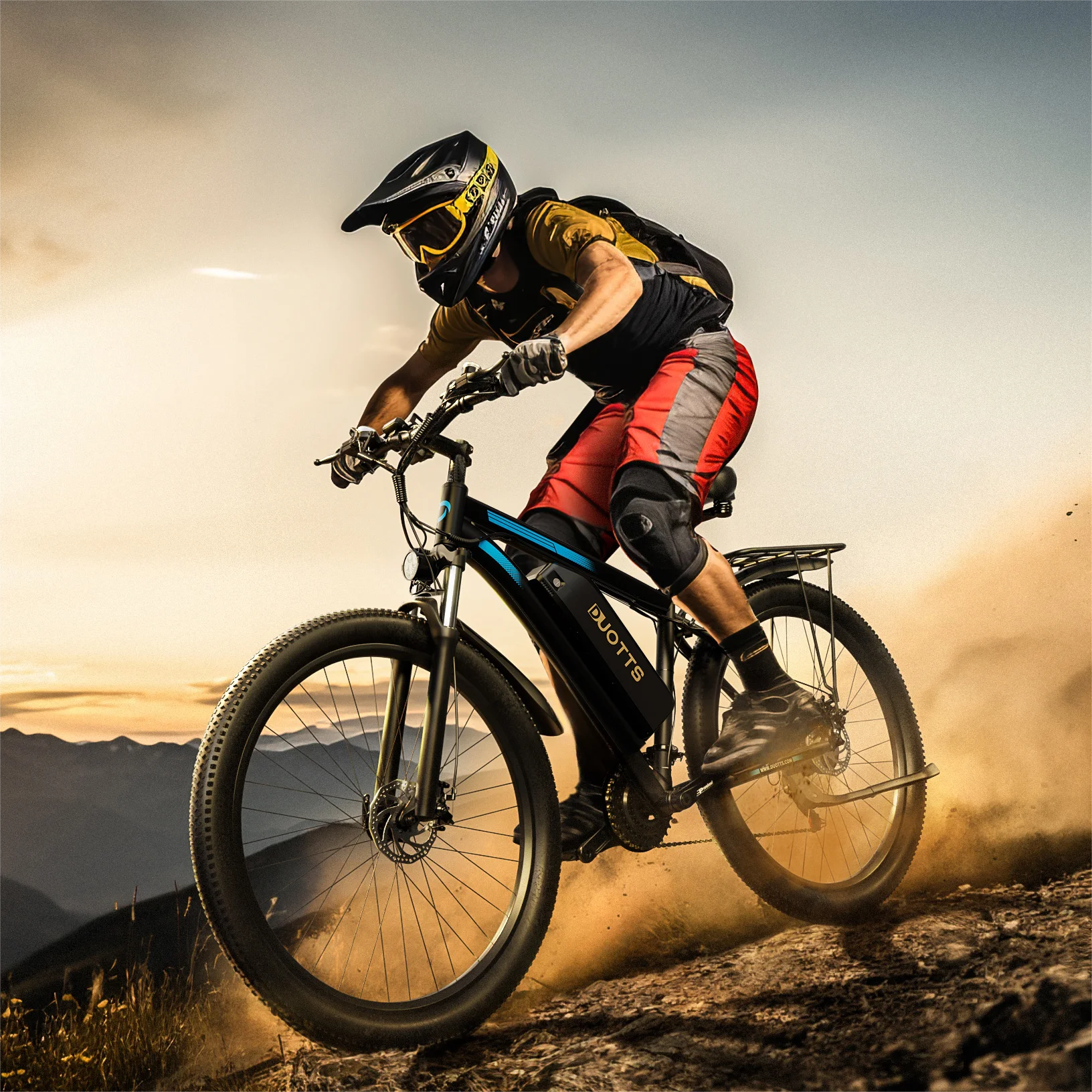 2024 Eu Stock Duotts C29 Pro Bicicletta Elettrica 29 Pollici Pneumatici Grassi 750W E-Bike 48V 15Ah Mountain Bike 21 Velocità Ebike Bici Elettrica