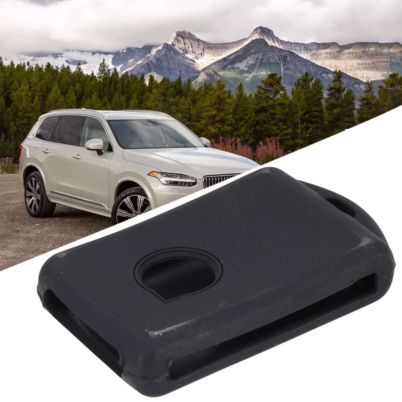 Silicone Car Key Case Cover Shell Skin For Volvo XC60 XC40 XC90 S90 S60 V90 Remote Key Fob Protection Shell Car Accessories