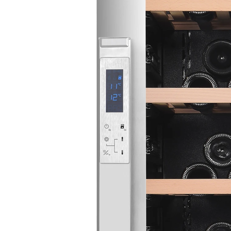 Beer and Wine Refrigerators 2-1 Beverage Wine Cooler Fridge Cooler Showcase