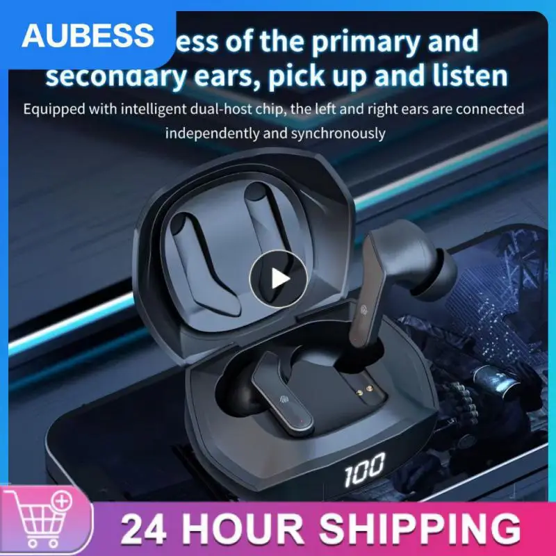 

Беспроводные наушники-вкладыши TWS с шумоподавлением, спортивные наушники с микрофоном, игровая стереогарнитура для геймеров, 5,0