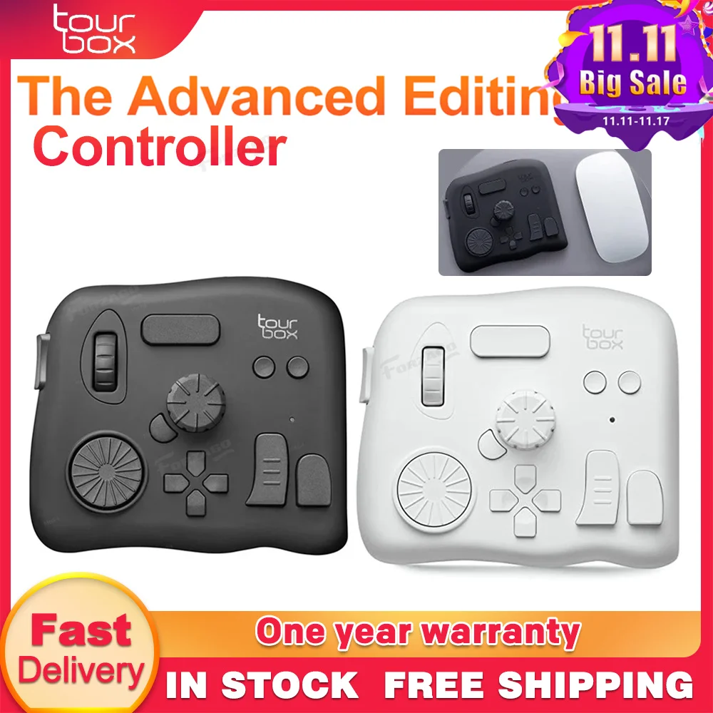 TourBox コントローラー　Photoshop、Lightroom TourBox - The Ultimate Controller For Photoshop And