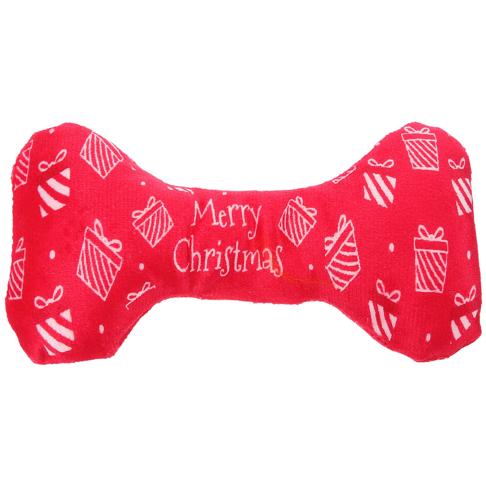 

Squeaky Dog Toy Christmas Themed Pet Molar Plaything Interactive Puppy Bite Toy