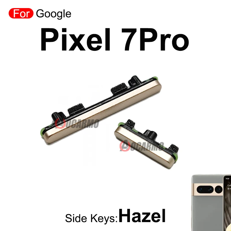 Replacement Parts For Google Pixel 7 7Pro Pro Side Button Keys Power Volume Buttons