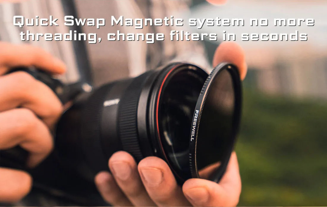 Magnetic Quick Swap System 62mm Camera Filter Digital Cameras Photography Access