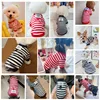Pet Dog Hoodies Autumn Winter Warm Dog Clothes for Small Dogs Kitten Puppy Costumes Pet Striped Dog Shirt Chihuahua Sweatshirt 2