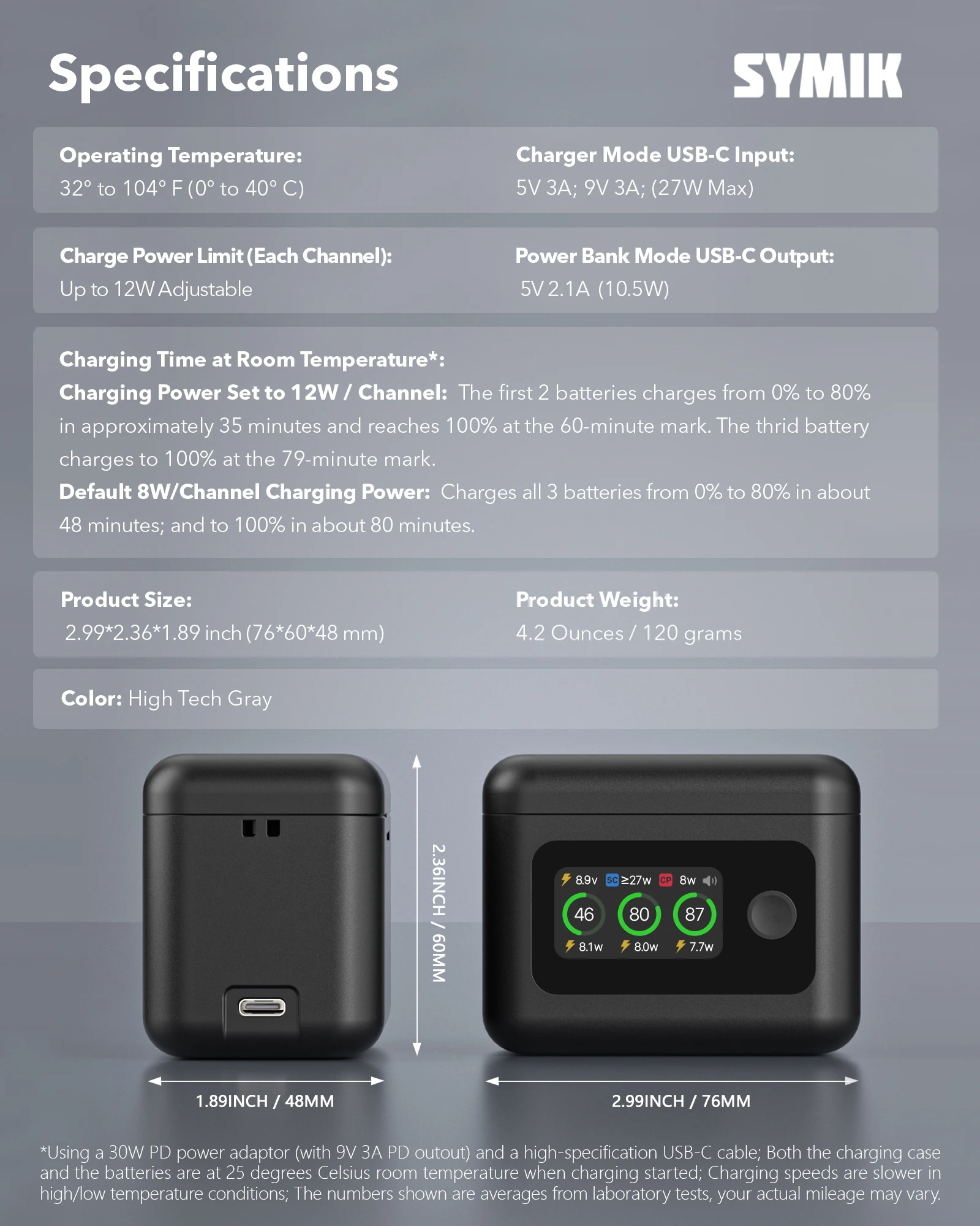 Chargeur Batterie GoPro 13 - Station de Charge Hub Accessoires