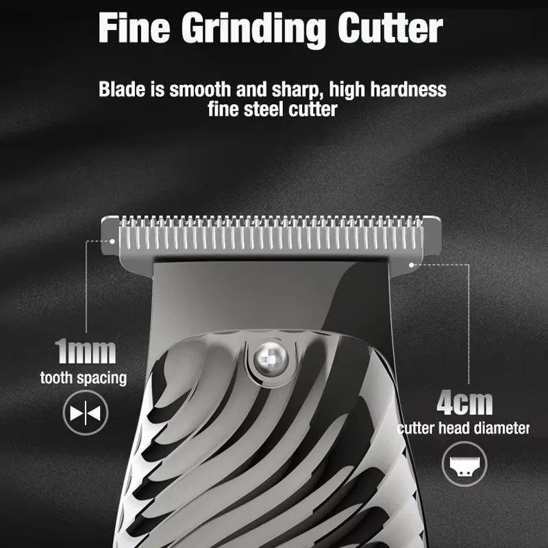 Cordless Hair Trimmer Mens Beard Trimmer Professional Wireless Hair Clipper Haircutting Kit for Men Rechargeable Barber Clippers 3