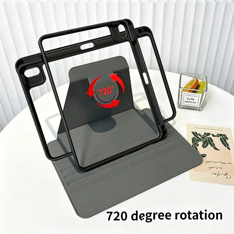 Versatile 360° Rotating Flip Book Case