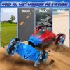 RC Stunt Car Toys for Kids Adults Boys Girl Double Sided Flip 2.4G Remote Control 360° Rotation Off Road Twist Drift RC Car Gift 4
