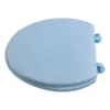 Removable Toilet Cover EVA Toilet Pad Resistant To Moisture Stylish Bathroom Decor Blue Cover For Standard Toilets 2