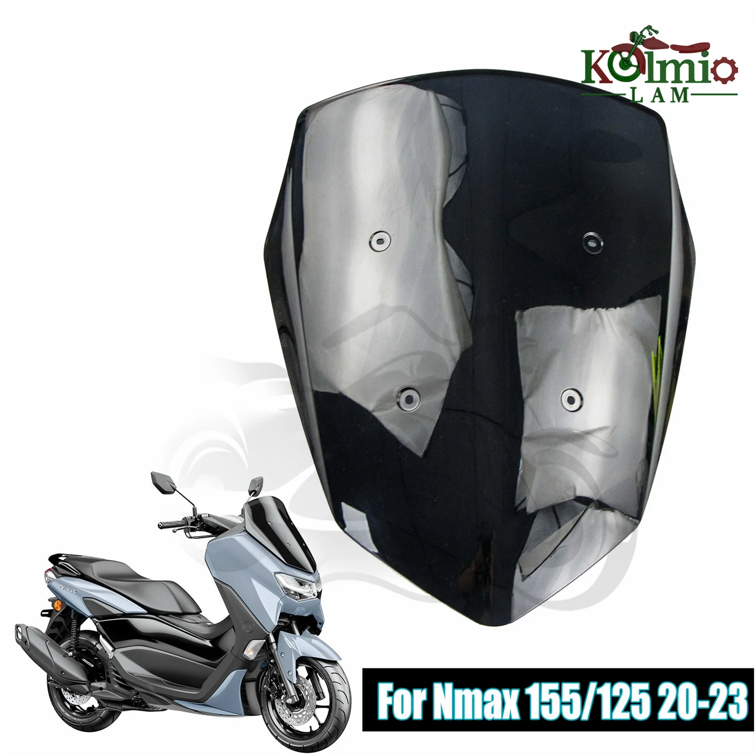 Portapacchi Posteriore In Lega Di Alluminio Per Yamaha Nmax 155 E Nmax 125 (2020-2024) - Portapacchi Moto, Solido E Durevole