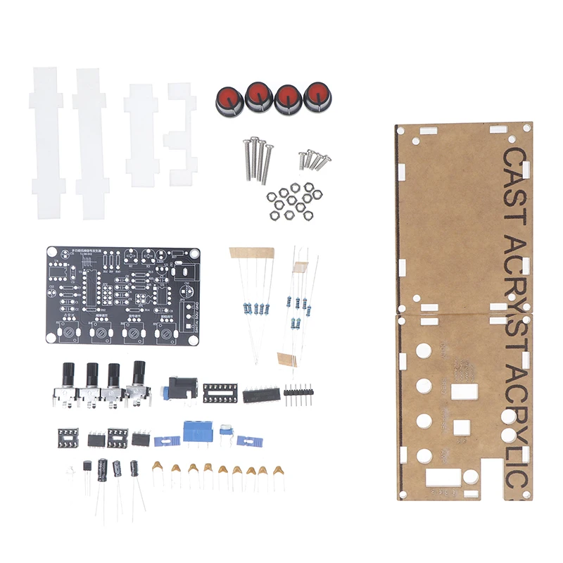 ICL8038 Signal Generator DIY Kit Sine/ Triangle/ Square Sawtooth 5Hz-400kHz Adjustable Frequency Amplitude Experiment Kit signal generator kit