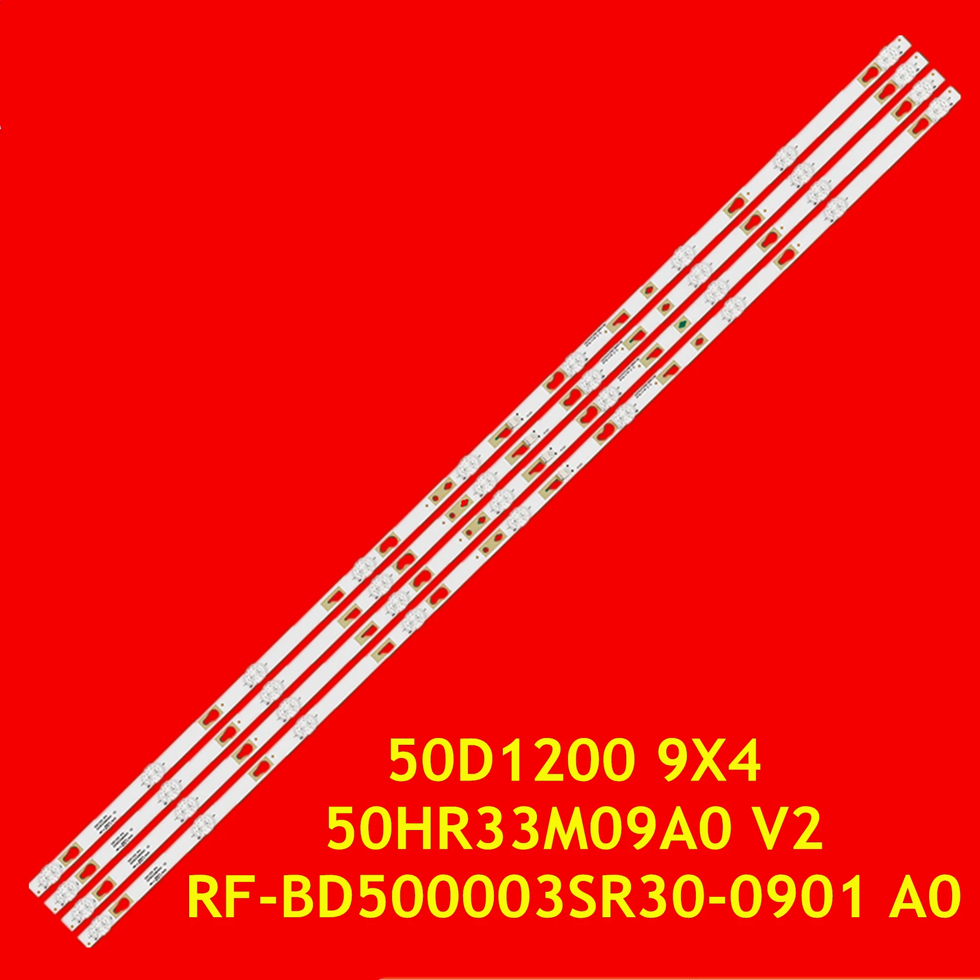 LED Strip for Si50ur S150FS PLE-50S08UHD HKP50UHD1 ATV-50UHDR 4C-LB500T-RF3 50D1200 9X4 50HR33M09A0 V2 RF-BD500003SR30-0901 A0