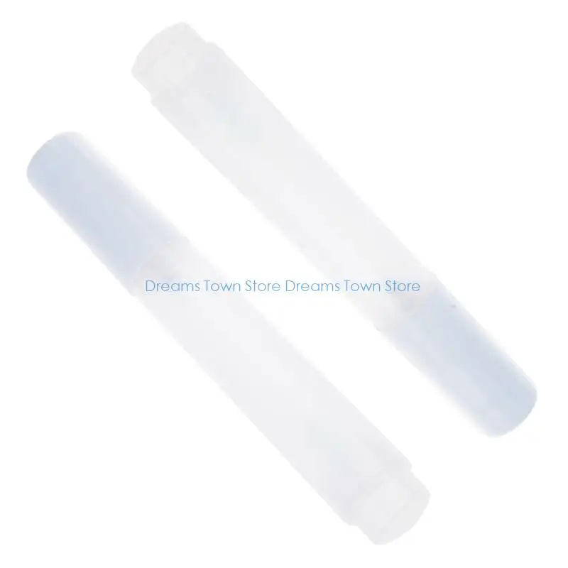 HX6A 2x8mm 기울어진 머리 리필 가능 페인트 펜 플랫 헤드 아크릴 빈 페인트 마커
