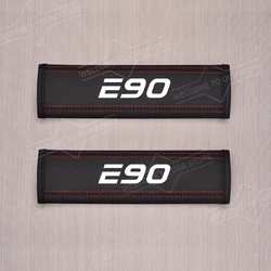 Luxury Leather Seat Belt Cushion Pads - Set of 2 (2pcs)