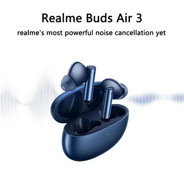 Global Version realme buds Air 3 TWS Earphone Bluetooth 42dB Active Noise  Cancelling Wireless Headphone IPX5 For realme 10 Pro - AliExpress