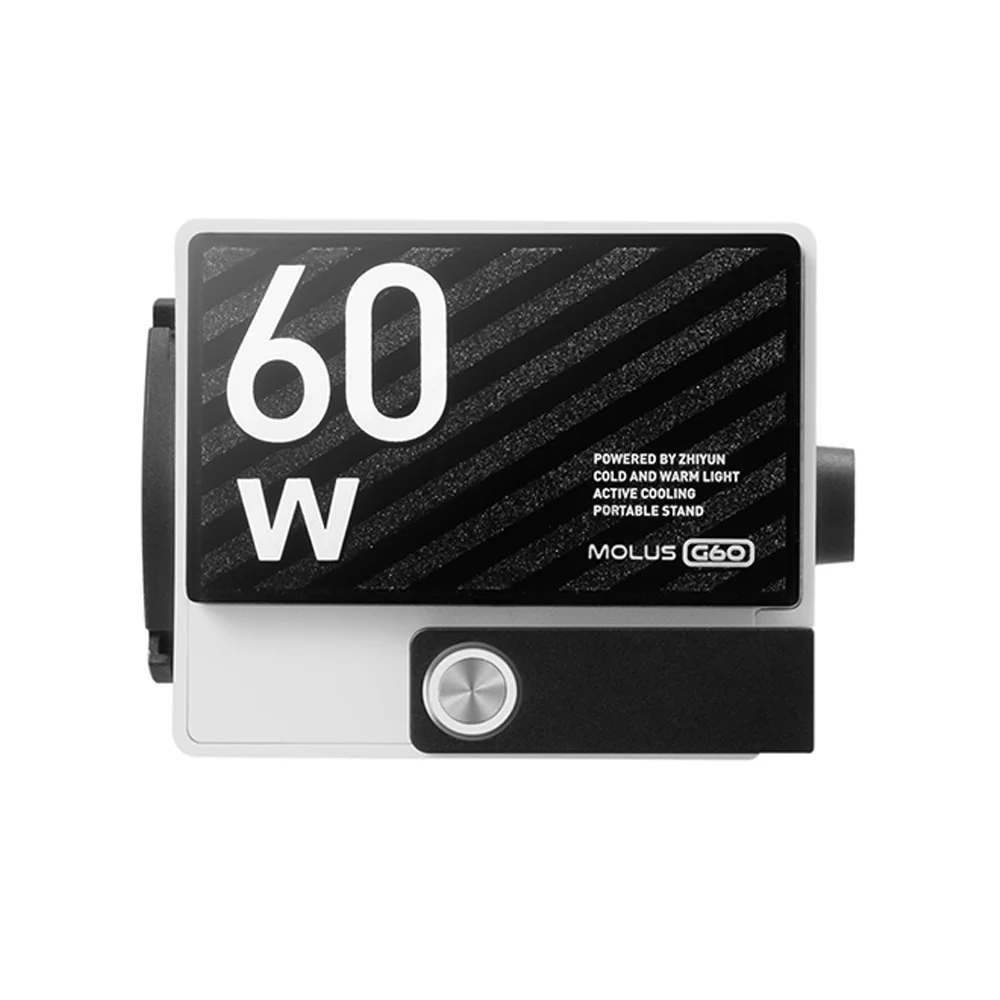 MOLUS G60 COB LED Video Light 60W Pocket Photography Lighting for Studio Video Y