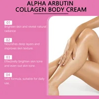 Crème réparatrice pour le corps à l'arbutine alpha, anti-séchage, hydratante pour le corps, protection UV, mélanine SAP, éclaircissante pour la peau, gratitude 6