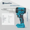 KEEAFFOR 20000N 720W Electric Rivet Gun Brushless Rivet Nut Gun Nail Gun Cordless Drill Insert Power Tool For Makita 18V Battery 3