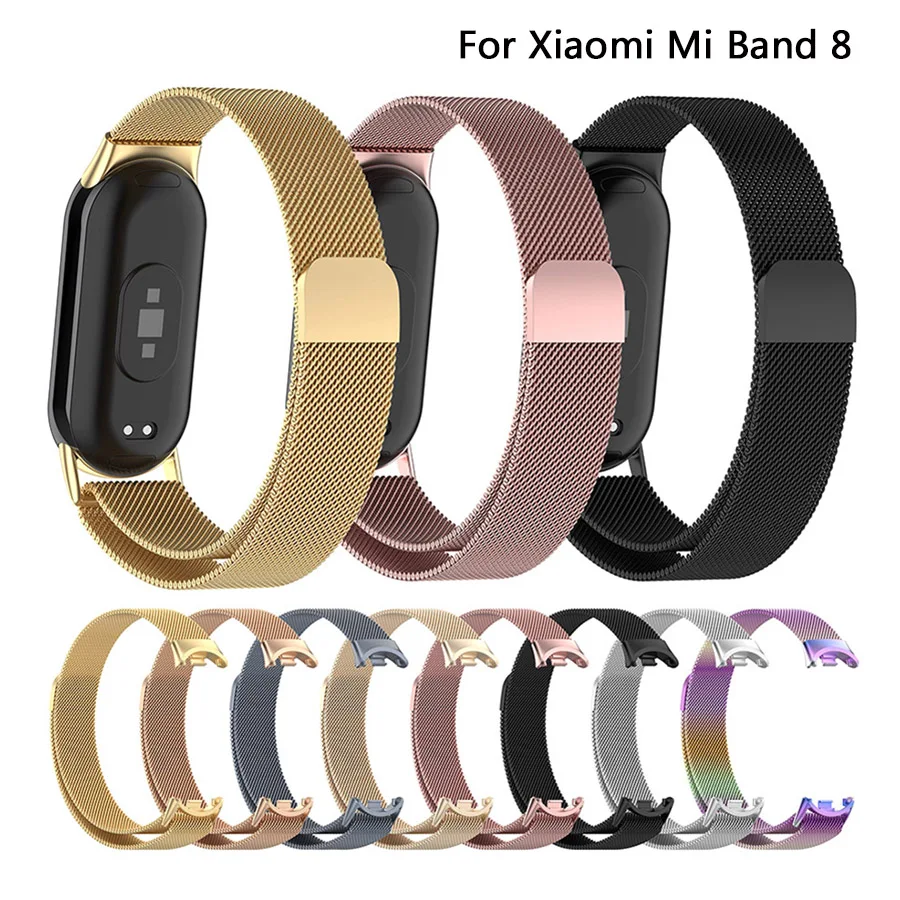 

Браслет-петля для Mi Band 8, сменный спортивный ремешок для Xiaomi band 8, аксессуары